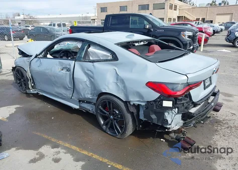 2022 BMW M440I z USA, uszkodzony, nr VIN WBA83AP04NCK19228